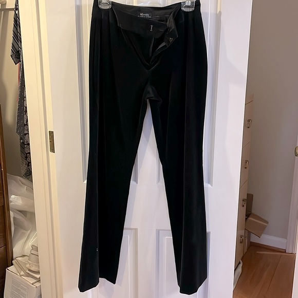 Black velvet pants - Picture 1 of 6